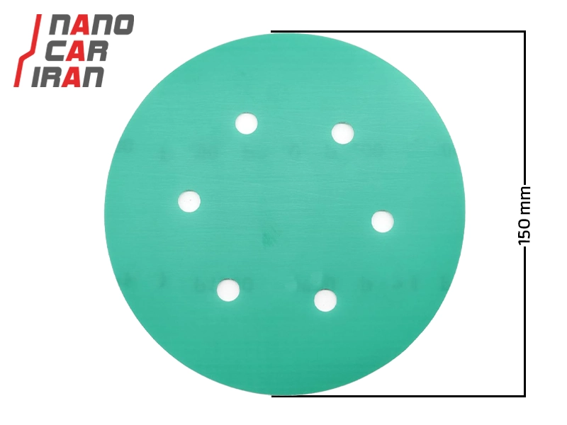 سنباده سایز 150 میلی متری (6 اینچ) ولکر درجه زبری P2000 Volker 150mm Sanding Disc P2000 Grit